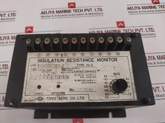 TOYO KEIKI IS-3 Insulation Resistance Monitor AC100-115V