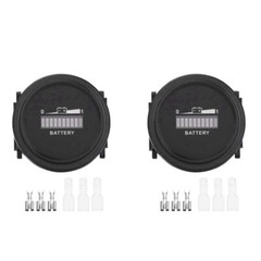 2x 12V / 24V / 36V / 48V / 72V LED Digital Battery Display Waterproof M G1V3-