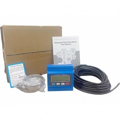 Wall Mounted Ultrasonic Flow Meter with Signal Output 4-20mA for Water Liquids