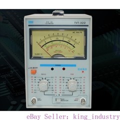 TVT322 AC Millivoltmeter: Features Dual – needle and Dual – channel