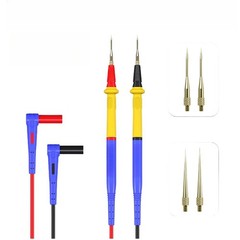 RP15 Stainless Steel Multimeter Probes with Flexible Silicone Insulation