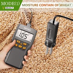 Grain Moisture Meter Precise & Fast Measurements Grain Moisture Tester with P…