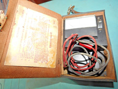 Vintage Honeywell W136 Analog DC Mircoamperes Test Meter