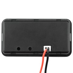 2x Battery Capacity Monitors DC 6V-100V Meters 12V/24V/48V Percentage Voltage US