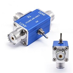 Two Way Antenna Coaxial Switch Manual 1 Input 2 Outputs 0 to 50 MHz Range