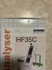 Gigahertz Solutions HF35C HF Analyzer High Frequency Meter w/ Antenna Manual