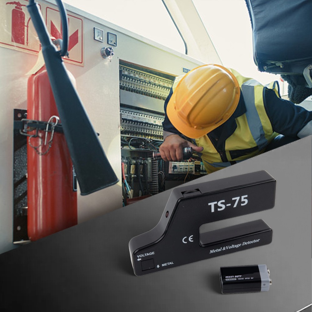 Metal and Voltage Detection TS75 Detector for Home Improvement Projects