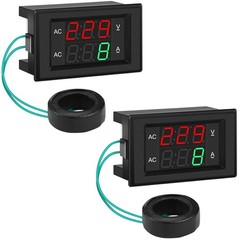 Dual Measurement Digital Voltmeter Ammeter – 200A/500V, Easy Installation