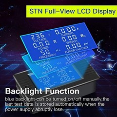 LCD Digital Power Meter with Split Core Transformer