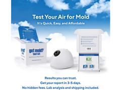 2 ROOM KIT | Test Your Air! Professional Quality Mold Test Kit for Home – All Fe