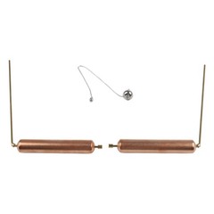 Lightweight and Portable Copper Divining Rods Set for Accurate Treasure Hunting