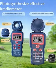 Solar Power Meter, Solar Energy Meter, Violet-Infrared Light Intensity Monitor