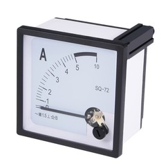 AC 0-5A Analog Panel Ammeter Gauge Ampere Current Meter 44L1 1.5 Error Margin
