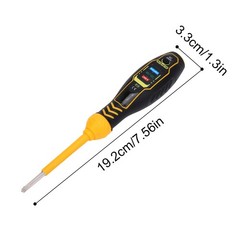 1-Compact Voltage Tester Pen With LED Indicators For DIY Work VFGN