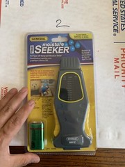 General The Moisture Seeker: Pin Type LED Bargraph Moisture Meter – Model #MM1E