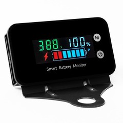 IPX7 Waterproof Battery Monitor with Bracket 7100V,12v 24v 36v 48v 60v 72v Di…