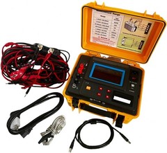 10A Transformer DC Resistance Tester with Range 200.0uΩ~50.00kΩ Bulti-in Printer