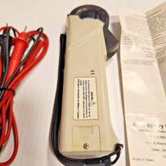 AW Sperry DSA-7610A Digisnap Digital Clamp Multimeter Tester W/ Leads *TESTED*