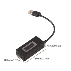 KCX017 USB Voltage Current Tester with LCD Display and Auto Data Save Function