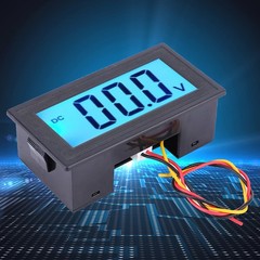 (Fully Seal DC0-200V)YB5135DB LCD Digital Display Three Wire Voltage Meter