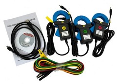 Three-Clamp Phase Voltammeter with AC 0.00V～600V 0mA～600A 45.00Hz～65.00Hz
