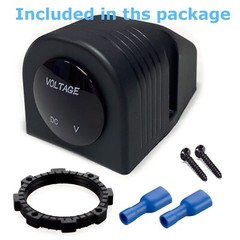 Waterproof CAR Battery Meter DC 12V Voltmeter LED Digital Display Voltage Gauge