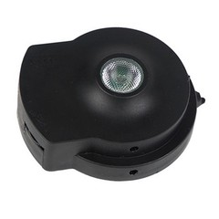Microscope Accessories Adjustable Brightness LED Light Source in Black
