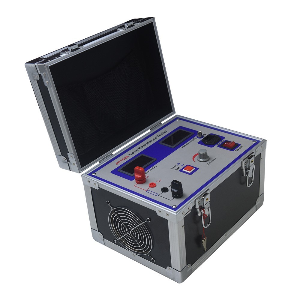 JH1000 Protable Circuit Breaker Loop Resistance Tester Contact Micro-Ohmmeter