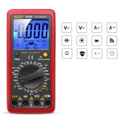Excellent Digital 2000V AC/DC High Voltage Multimeter Voltmeter Tester 2022 NEW