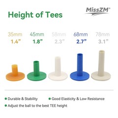 Rubber Golf Jerseys, 5 Colours, Mixed Sizes, Golf Training Mats with Ma…