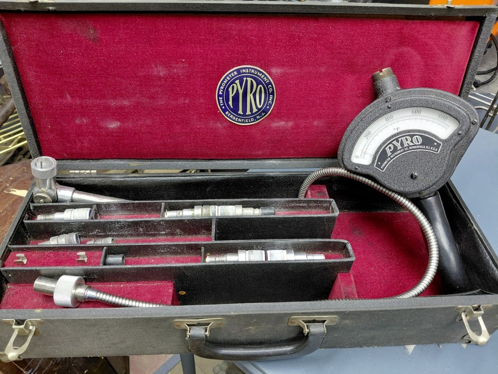 Tool- Industrial-VINTAGE PYROMETER INSTRUMENT CO. SURFACE PYROMETER–UNTESTED