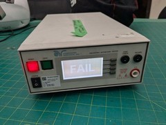 !FAIL! Associated Research 3705 5kV AC Dielectric Tester Certified To 10/06/2024