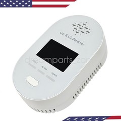 4in1 Plug in Carbon Monoxide Device & Combustible Natural Gas Alarm Combinatio