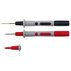 Dual P8003 Multimeter Probe Set Replaceable Gold Needle Tips for Testing Tasks