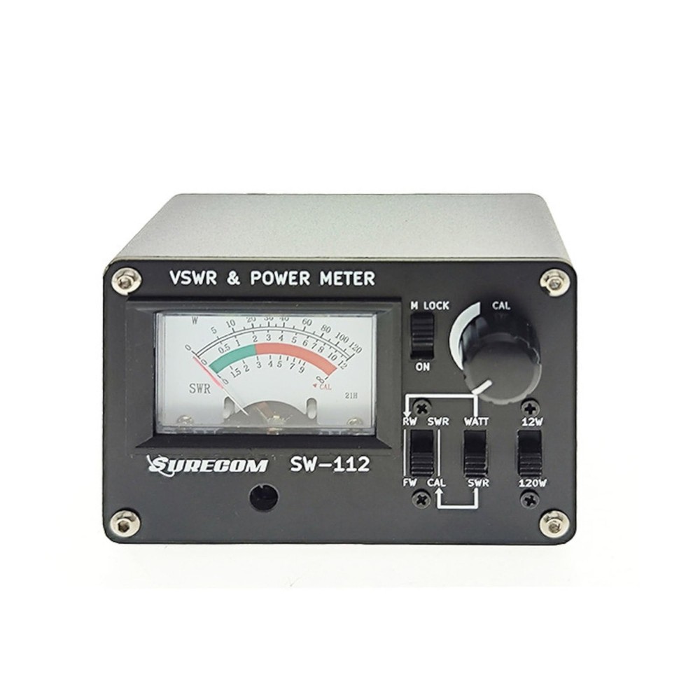 Mcbazel Surecom SW-112HF 1.5-60MHz 120W V.S.W.R. & Power Meter