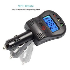 12V Plug in Car Battery and Charging System Tester, Test Car Power Condition …