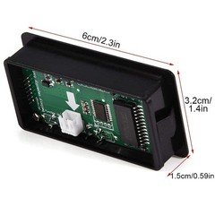 Compact Digital Voltmeter for Lithium & Lead-Acid Batteries – Safe & Portable