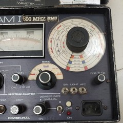Wavetek SAM I 500MHz Signal Analysis Meter w/Case untested