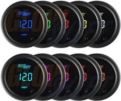 Multi-Color LED Voltmeter – Battery Voltage Reader