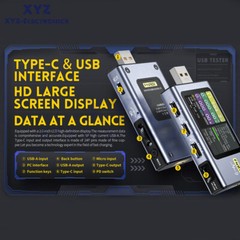 FNIRSI FNB58 USB Voltage Current Meter Voltmeter Ammeter/Type-C Fast Charge Test