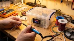 0.28″ Mini LED Digital Voltmeter Ammeter – Dual Display for Precision Monitoring