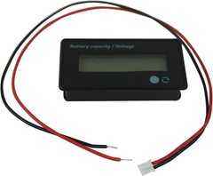 DC 12V 24V 36V 48V 72V Battery Meter, Battery Capacity Voltage Monitor Gauge …