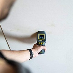 LCD Moisture Meter #MM8 – Leak and Humidity Detector – Pinless and Non-Invasive