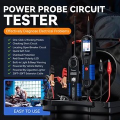 VDIAGTOOL V200 Pro Automotive Power Circuit Probe Tester Breaker Finder Tool,…