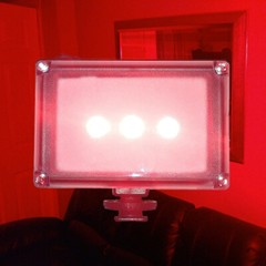 Ghost Hunting Red Light Camera LED Paranormal Equipment Flashlight Torch Lamp