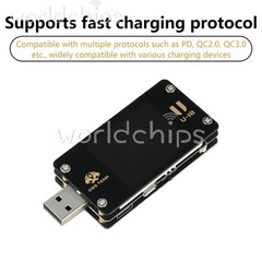DC 4-25V 6.5A Digital Voltage Current Meter Power Tester USB Charge Detector