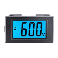 Blue LCD Voltage Volt Meter 7.5-20V 2-Wire No Need Power Battery 12V Monitor