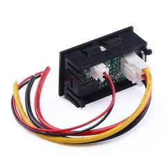 Digital 0-100V Voltmeter & 0-10A Ammeter – Real-Time Monitoring, Compact Size