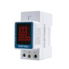GT2P-UID AC Digital Energy Meter 80-270V 100A Rail-Mount Usage Monitor