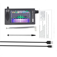 Radio DSP Digital Demodulation Shortwave FM MW CW HAM Receiver Touch Screen